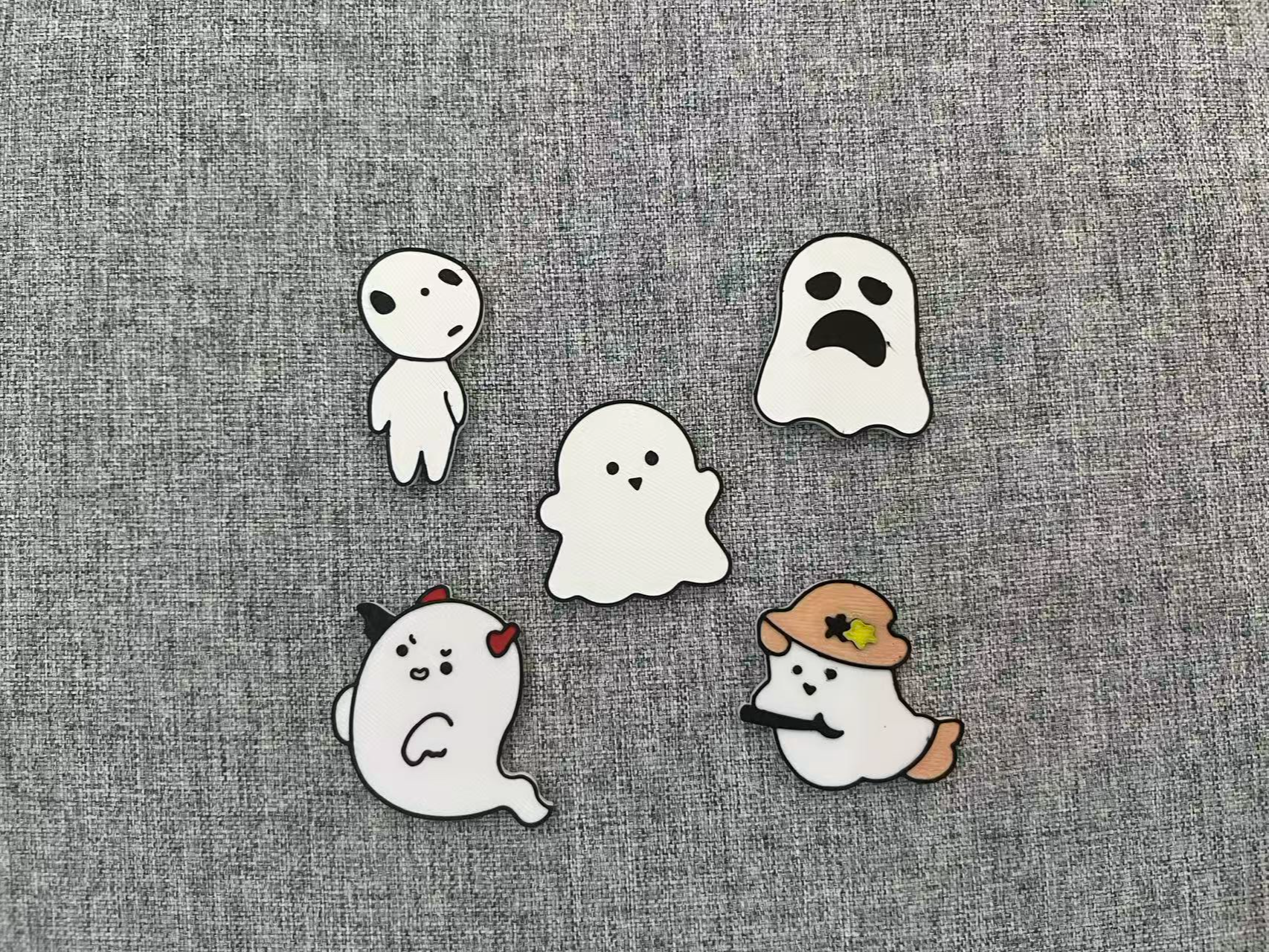 万圣节小幽灵冰箱贴