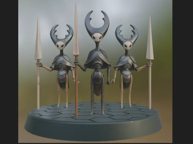 Mantis Lords from Hollow Knight