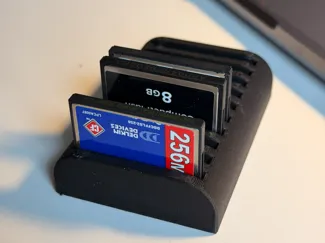Compact Flash Card Organizer 10 slots/CF Card