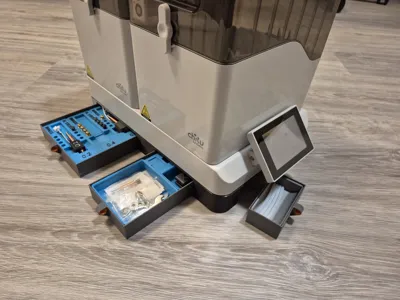 Chitu FilaPartner E1 Riser with Gridfinity Drawers