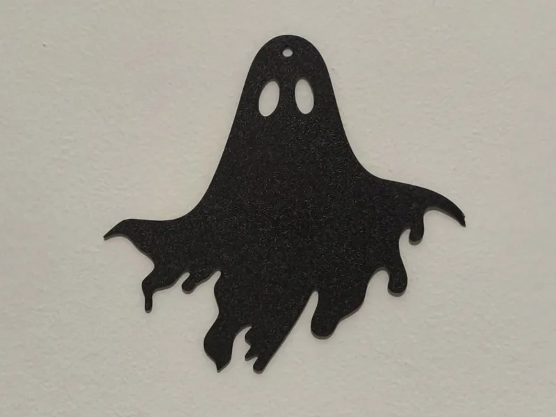 Spooky Ghost Halloween Wall Art