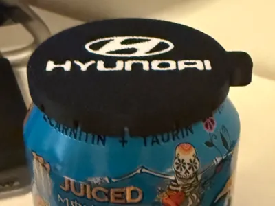 Can Lid Hyundai Logo