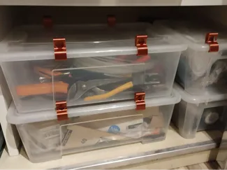 IKEA Samla 5/11/22L: Stacked-openable + flat clip