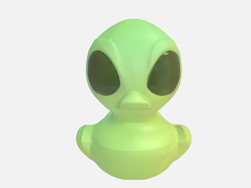 Alien duck