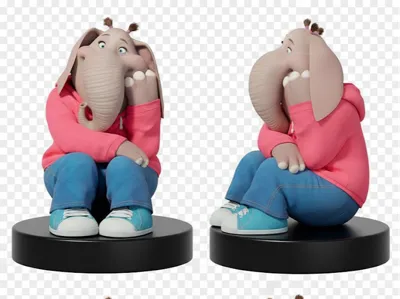 Meena the elephant from the movie Sing
