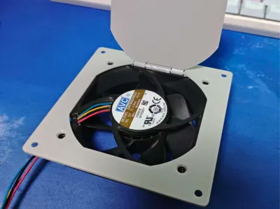 8cm fan exhaust fan backdraft damper