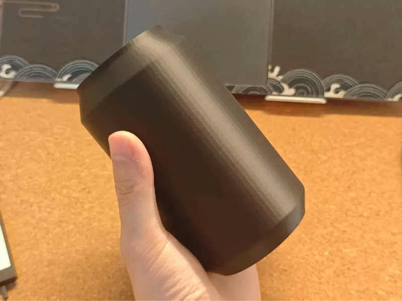 便携简约易拉罐水杯_漱口杯