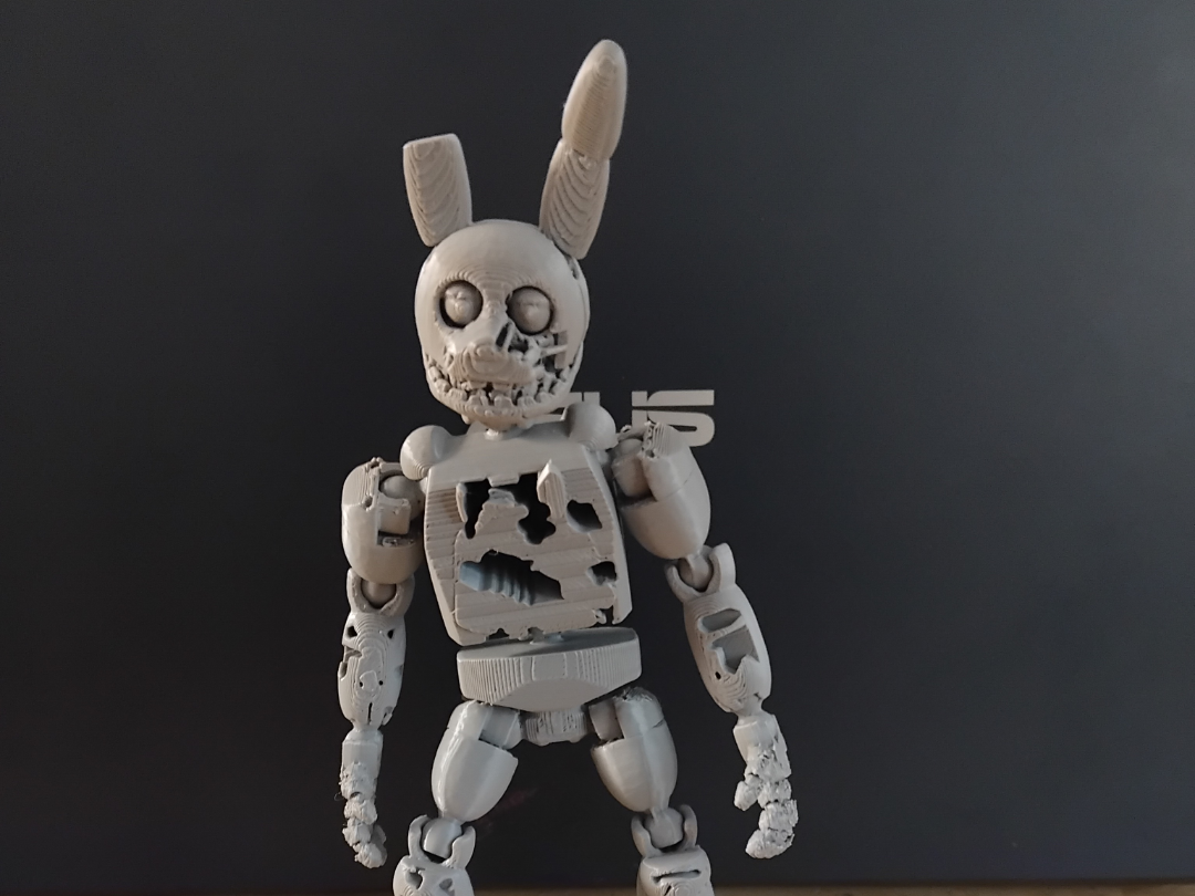 Withered Springbonnie Action figure