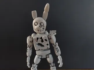 Withered Springbonnie Action figure