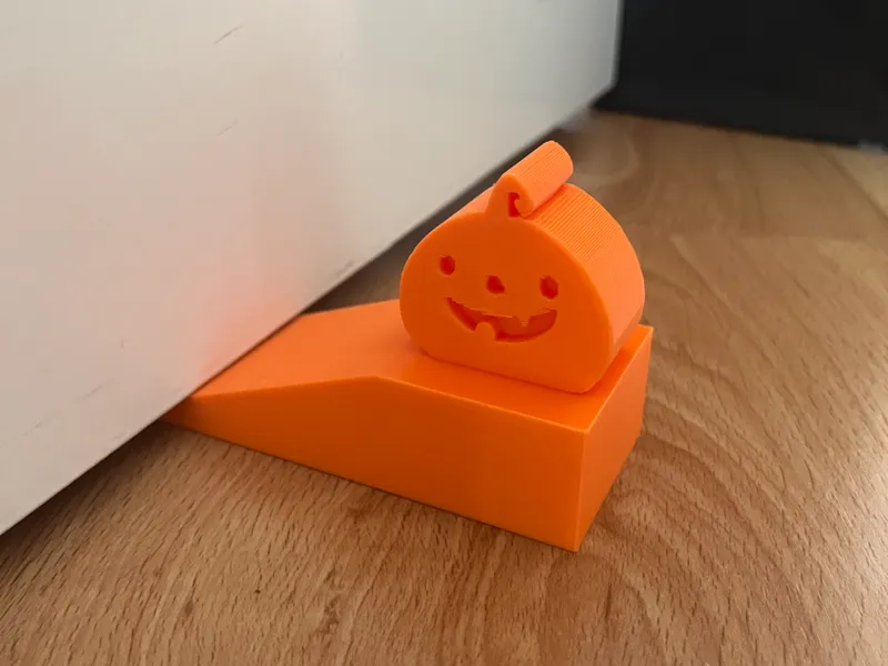 Pumpkin Door Stopper