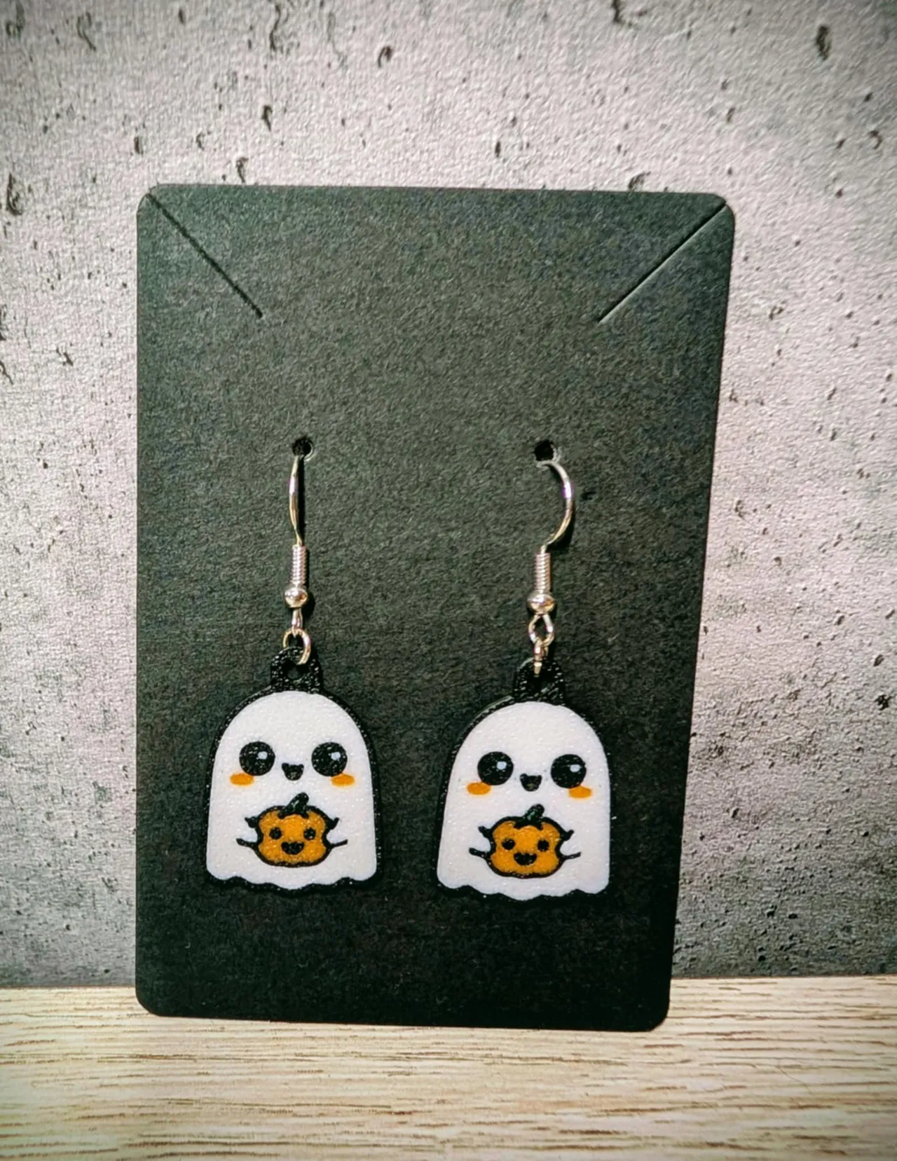 Boucles d'oreilles Halloween mimi fantôme 2 view 3