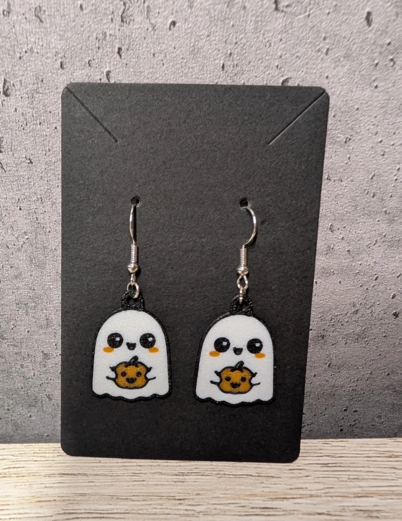 Boucles d'oreilles Halloween mimi fantôme 2 view 2