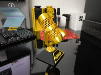 Microphone Trophy