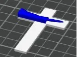 The hand of Christ
