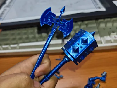 Mace and Battle Axe