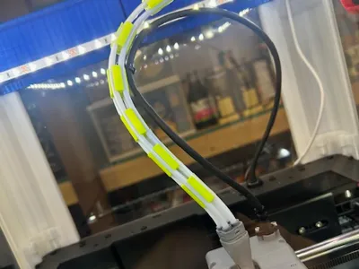 PTFE / Bowden Tube clip organizer