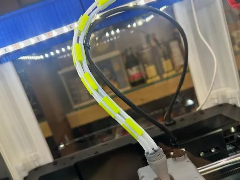 PTFE / Bowden Tube clip organizer