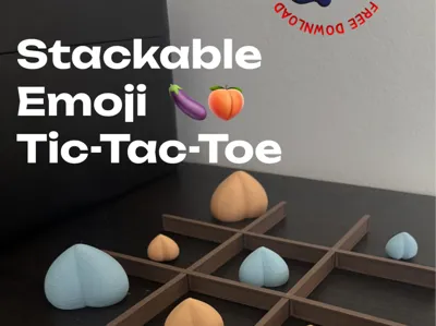 Stackable Emoji TicTacToe