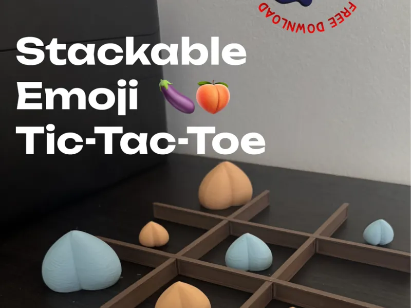 Stackable Emoji TicTacToe