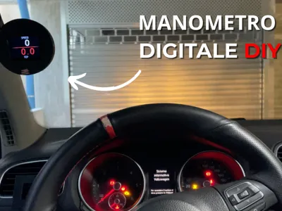 Digital Manometer Case that goes on the pillar 