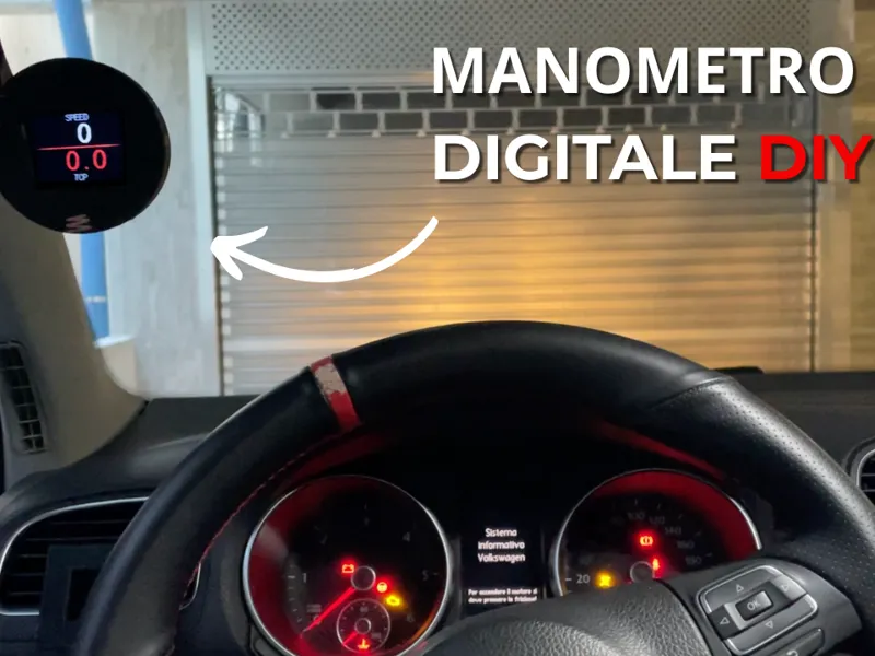 Case Manometro digitale che va sul montante 