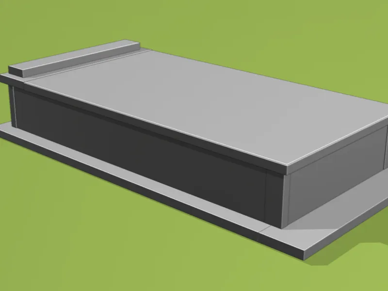 A tombstone without a plaque is a single one 