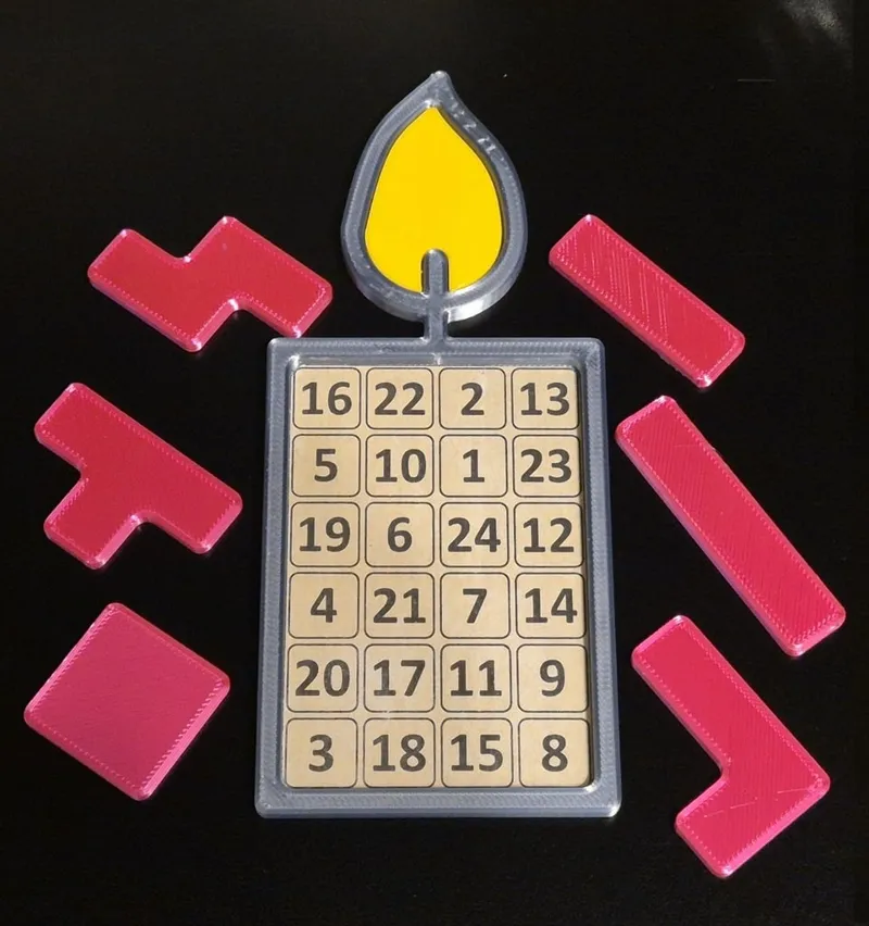 24 in 1 (Candle Puzzle)
