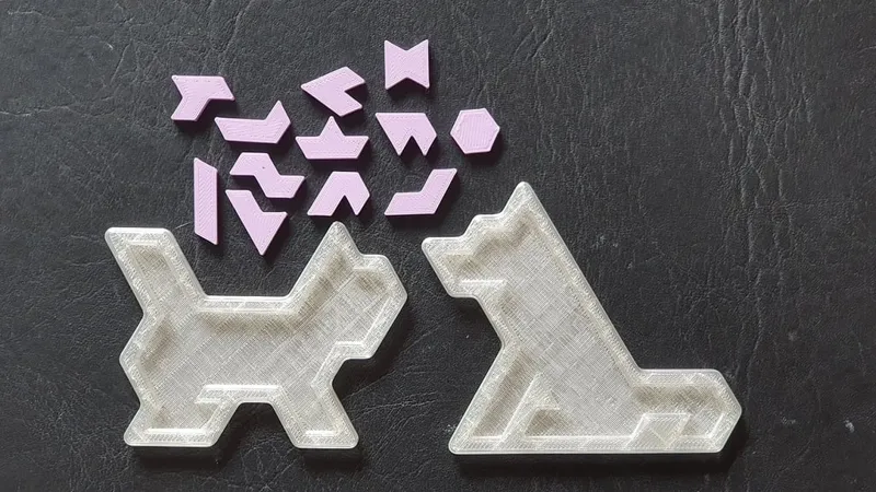 Puzzle Cat & Dog