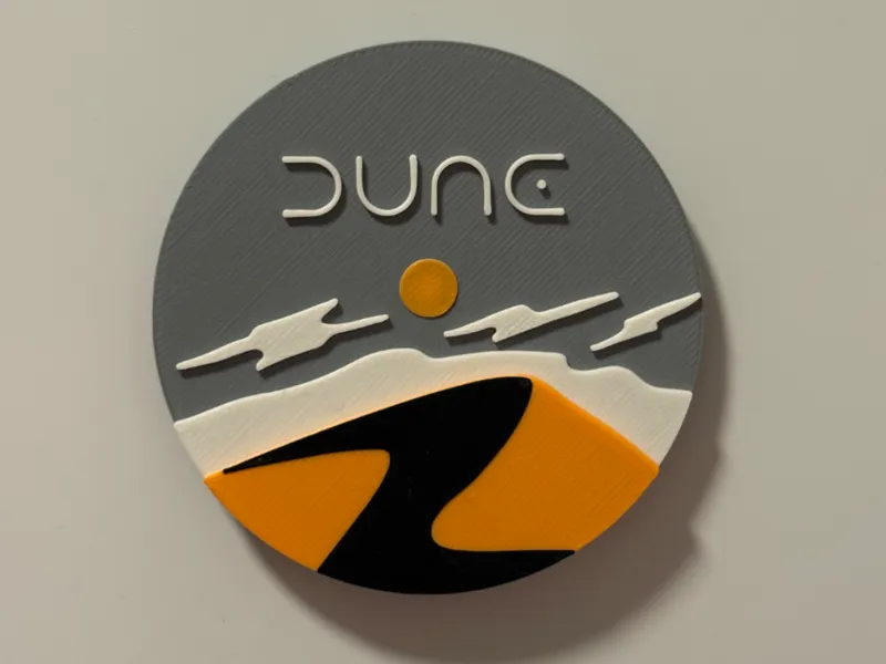 Dune Fridge Magnet