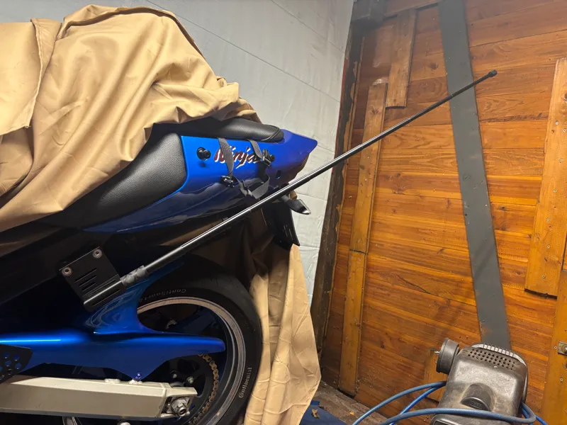 Kawasaki zx 12r  mount for insta 360 selfie stick 