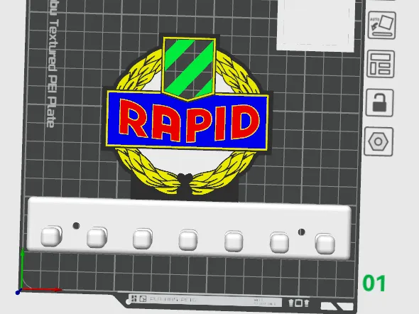 Rapid Wien Schlüsselbrett