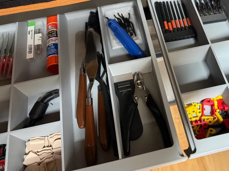 Under-Shelf Modular Storage Drawers