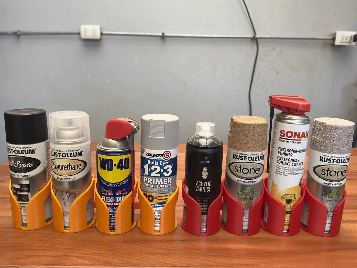 Range-bombes de peinture