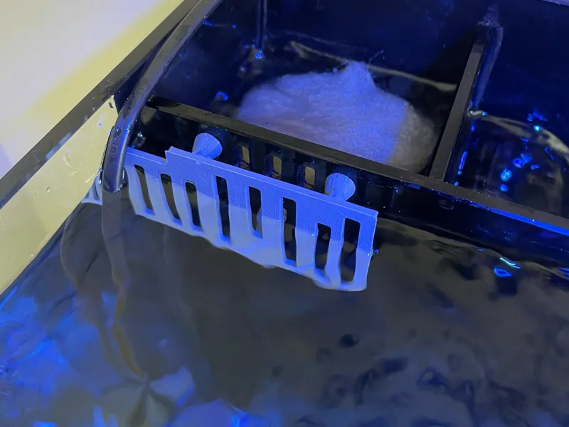 Overflow guard for the Waterbox AIO aquariums 