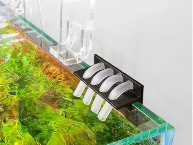 Aquarium dosing line holder 4-6mm