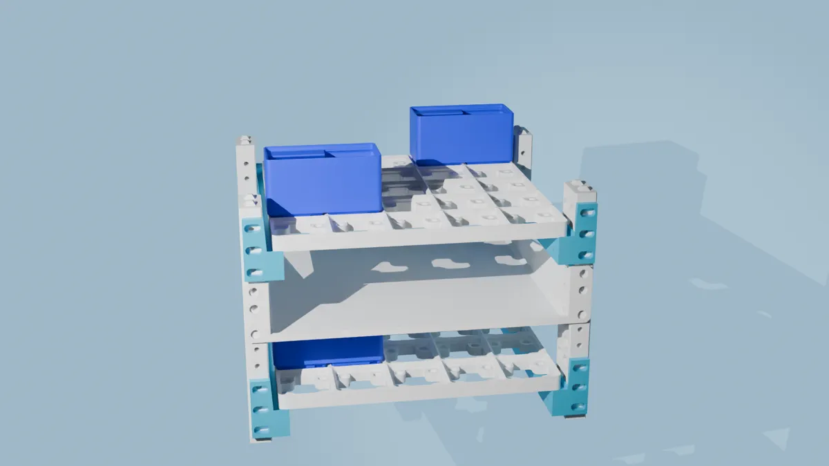10 Inch Rack 3d Part Gridfinity rackmount (10 in rack) - Free 3D Print Model - MakerWorld