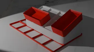 gridfinity angled plate