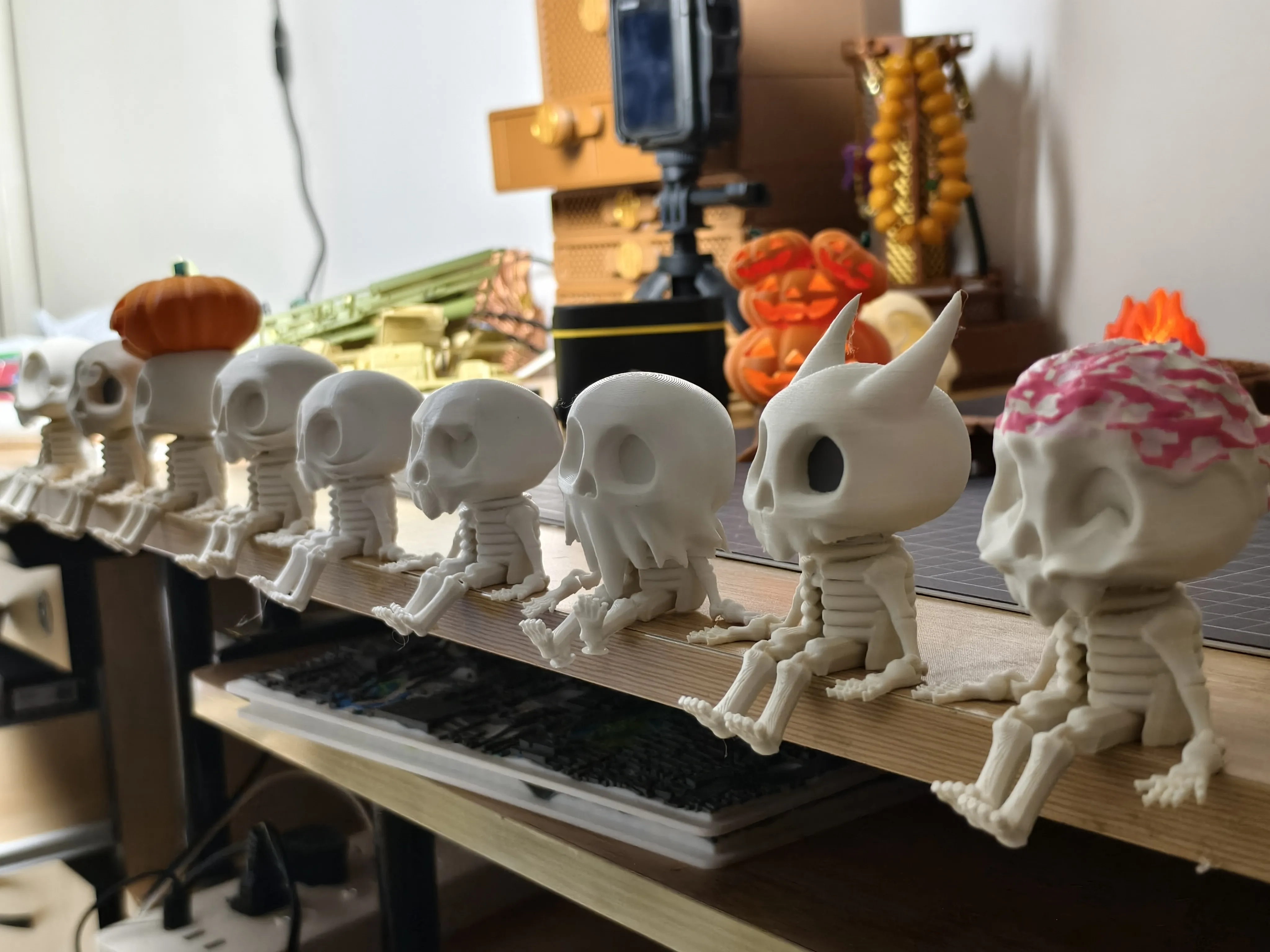 Halloween Skeleton 1.2 - Free 3D Print Model - MakerWorld