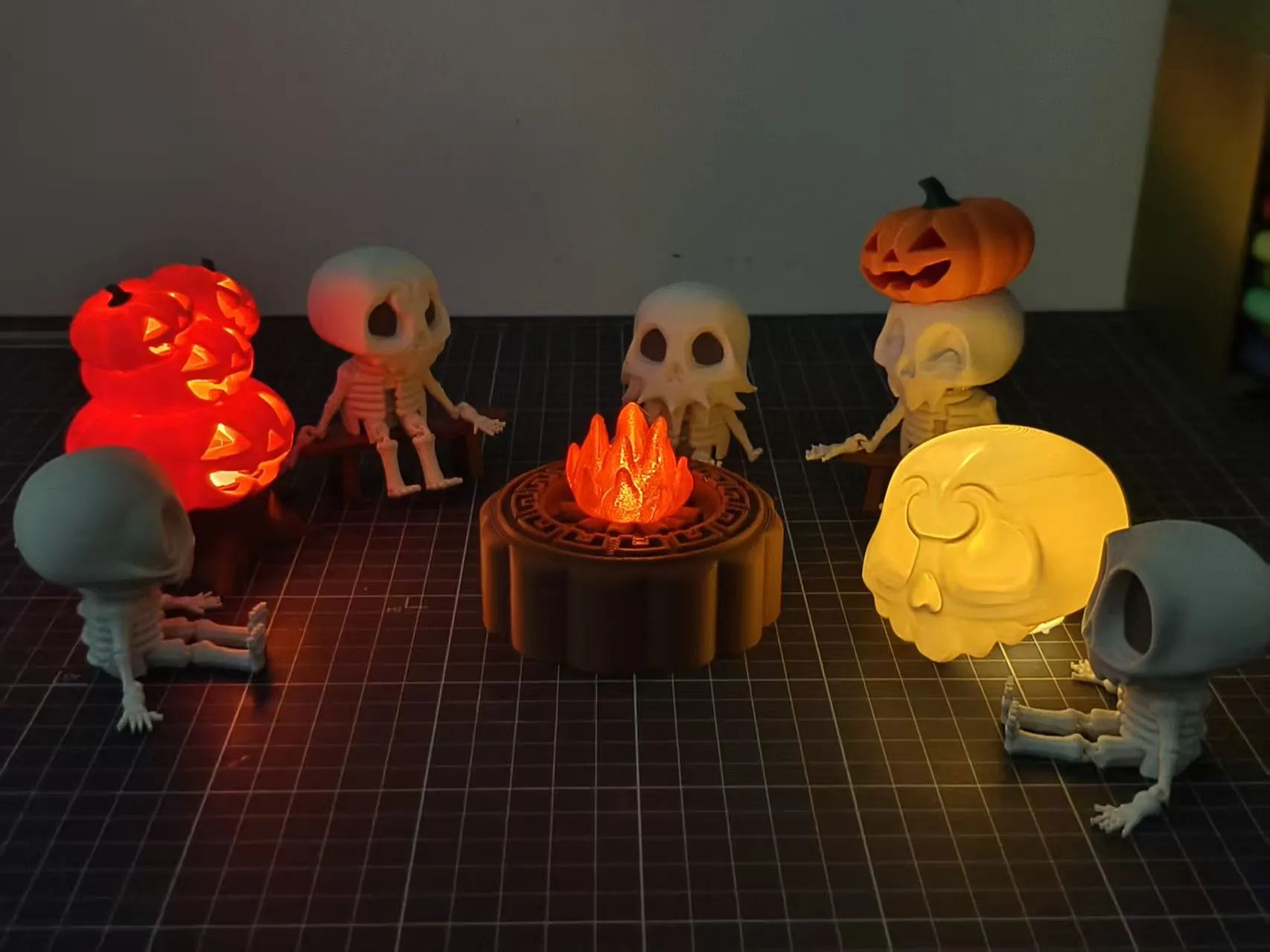 Halloween Skeleton 1.2 - Free 3D Print Model - MakerWorld