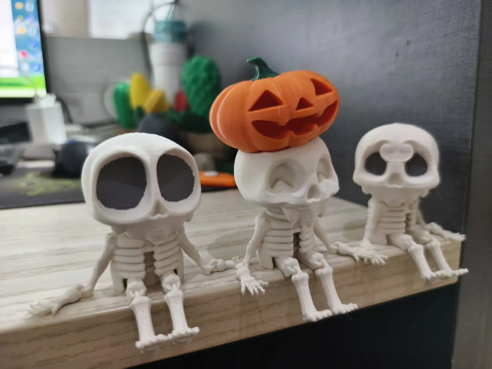 Halloween Skeleton 1.2 - Free 3D Print Model - MakerWorld