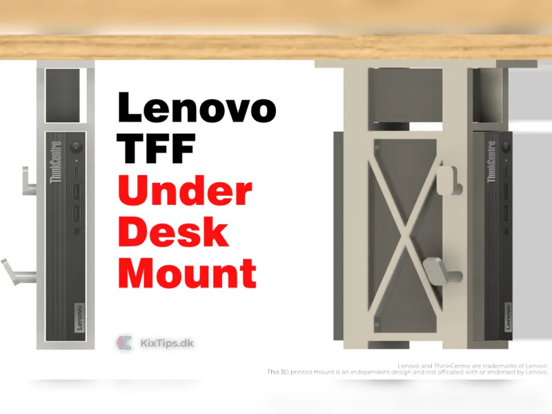 Lenovo ThinkCentre TFF PC Under Desk Mount