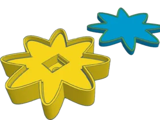 Clicky Star Fidget