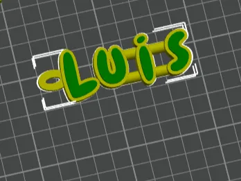 Luis keychain