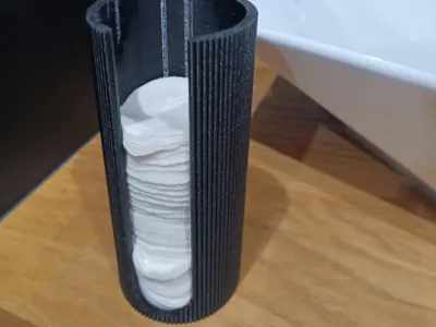 Cotton pad holder