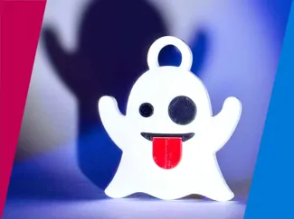 Ghost emoji halloween