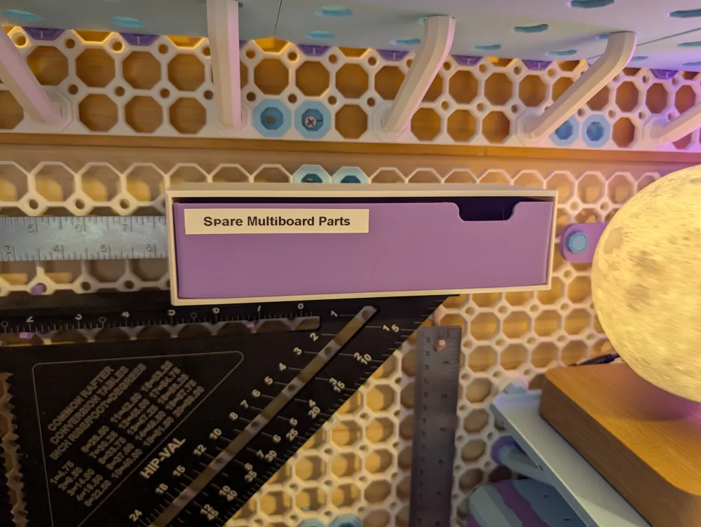 BambuLab A1 Storage System Adapted for Multiboard - Free 3D Print Model ...