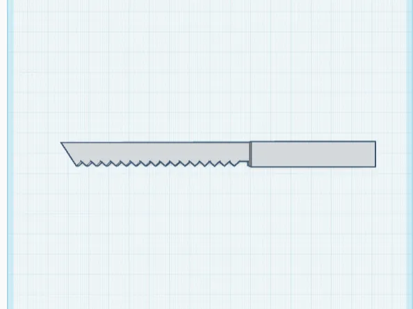 reusable plastic knife