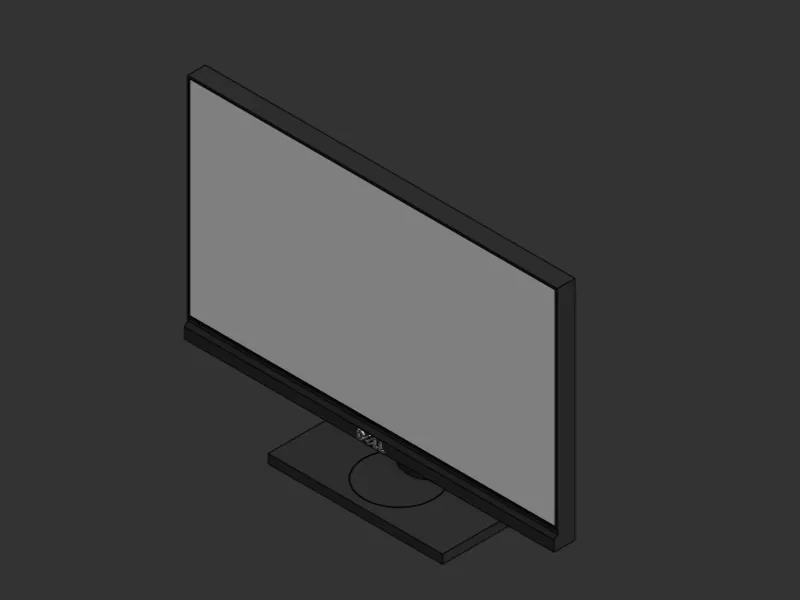 Mini dell monitor