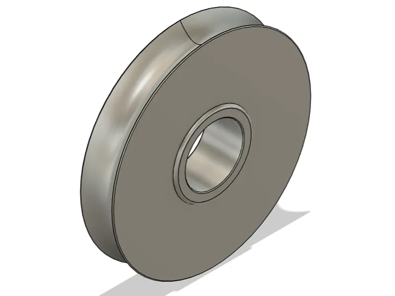 3" Pulley, meant for 608 Bearing