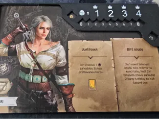 Witcher - Path of destiny Solo Player board